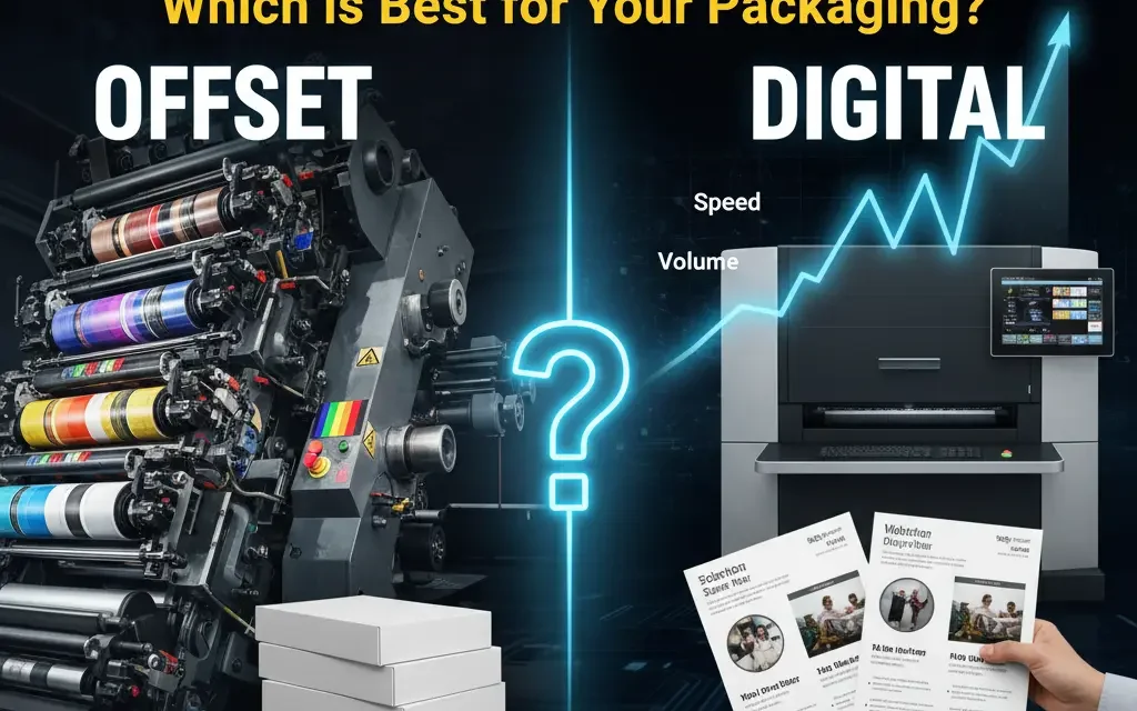 Offset vs Digital Printing for Packaging